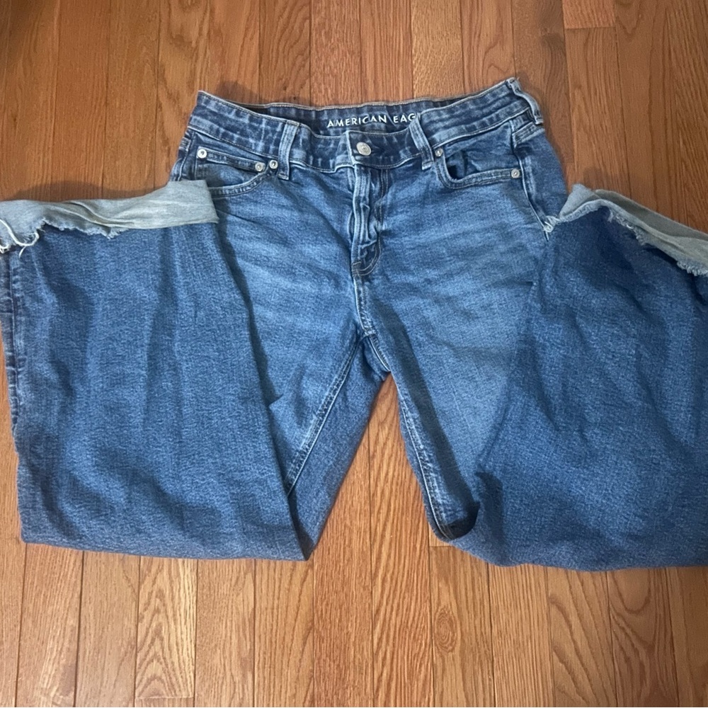 American Eagle / Aerie Low Rise Baggy Jeans